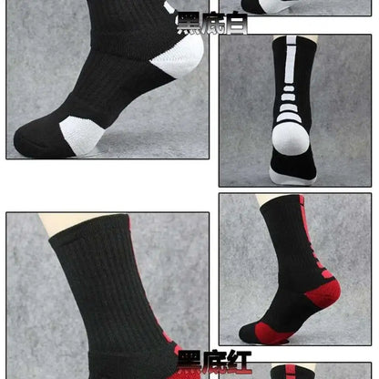 Versatile cotton crew socks