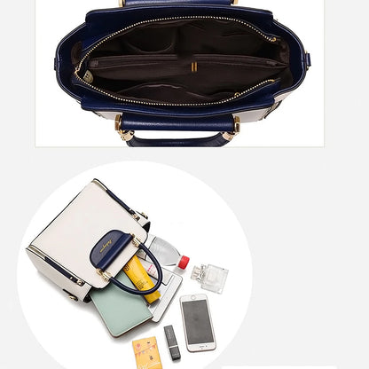 Damentasche 2025 neue Mode Damentaschen Hit Farbe Handtasche Europa und die Vereinigten Staaten Allgleiches Schulter Messenger Bag