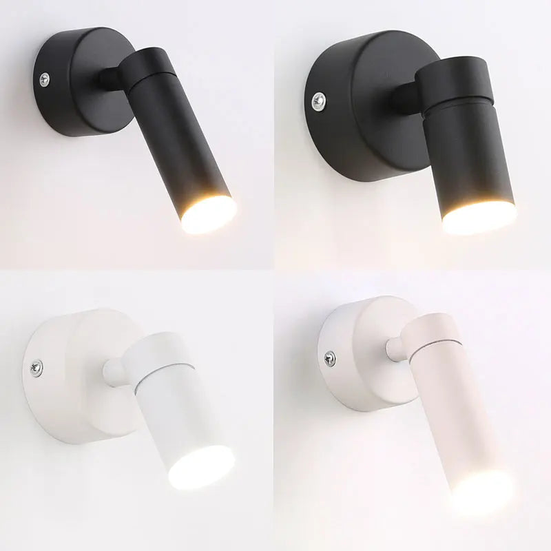 LED Nordic wall lamp spotlight 5W 7W 9W living room bedroom bedside interior lamp family corridor loft San Remo