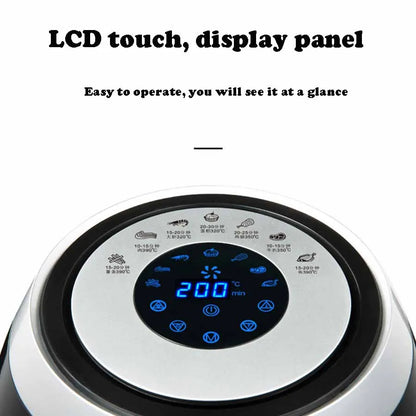 5.5 liter  large capacity smokeless health smart touch screen non-stick cookware kitchen appliances 220VD388 San Remo Shops