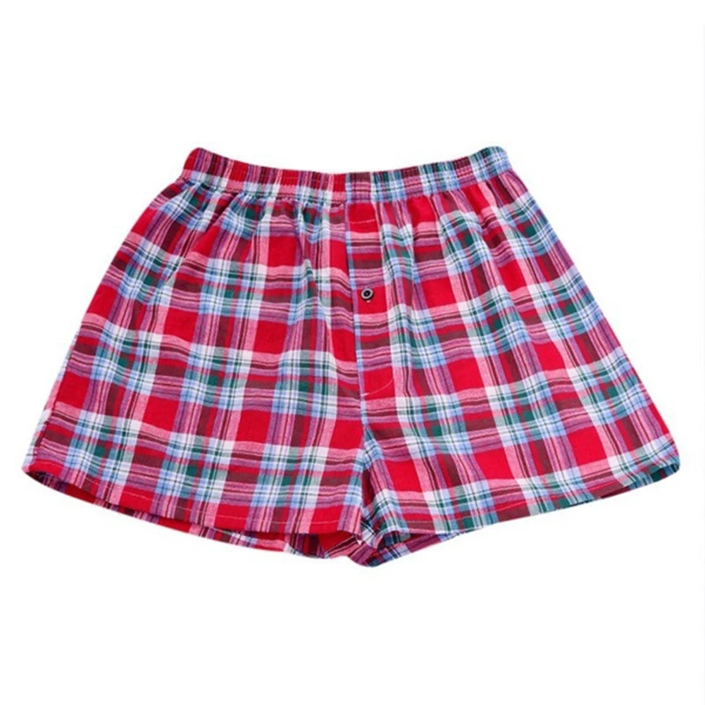 man underwear men Men's Shorts Pocket Beach Pants Casual Plaid Cotton Shorts Arroyo мужское нижнее белье San Remo