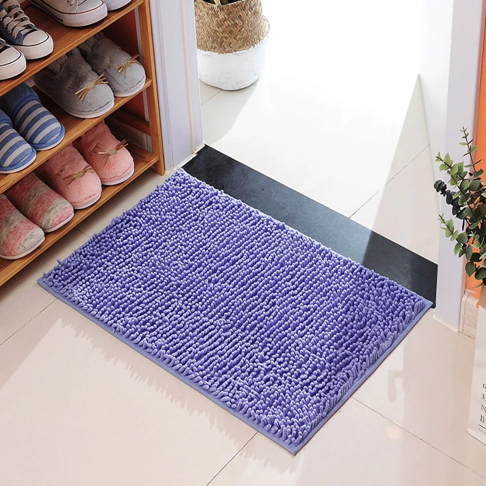 33*50cm Chenille Stair Mat, Chenille Floor Mat, Kitchen And Living Room Carpet, Microfiber Bathroom Mat, Door Non-slip Floor Mat San Remo Shops