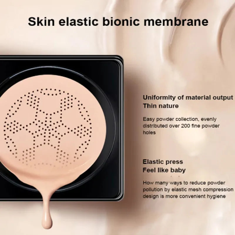 Air Cushion CC Cream Mushroom Head Foundation Moisturizing Long Lasting Face Comestics Natural Brighten Face Base Tone Make Up San Remo