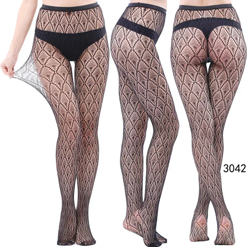 DOIAESKV Women Bodystocking Sexy Lingerie Pantyhose Erotic Lingerie Body Stockings Of Large Size Tights Plus Size Women Tights