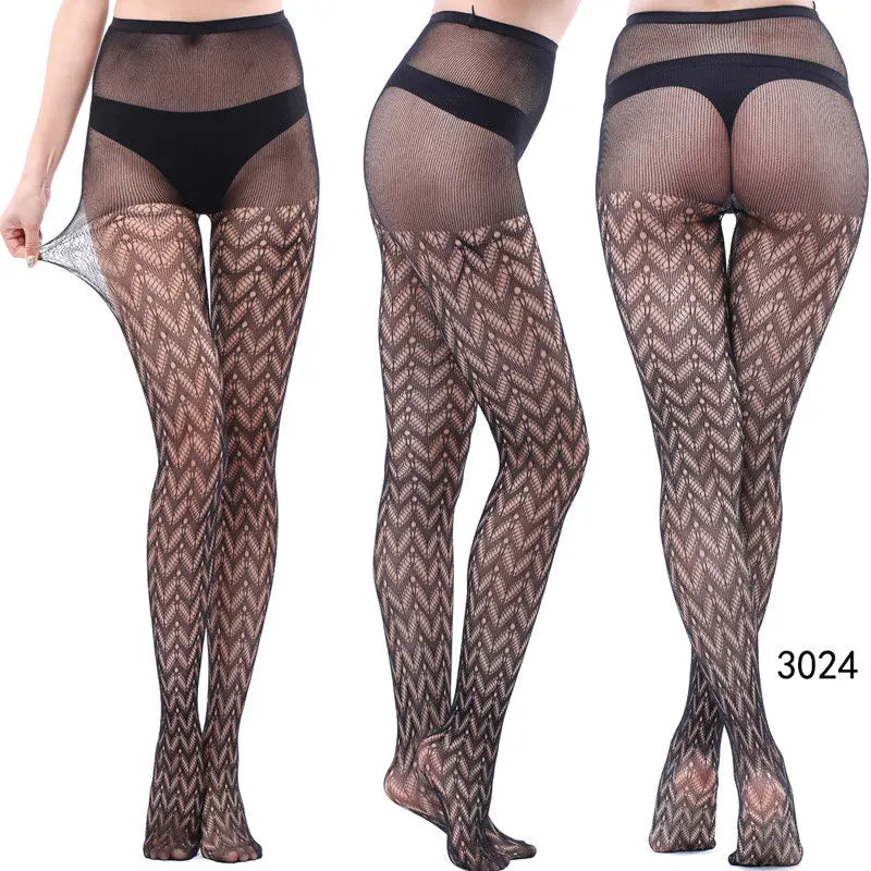 DOIAESKV Women Bodystocking Sexy Lingerie Pantyhose Erotic Lingerie Body Stockings Of Large Size Tights Plus Size Women Tights