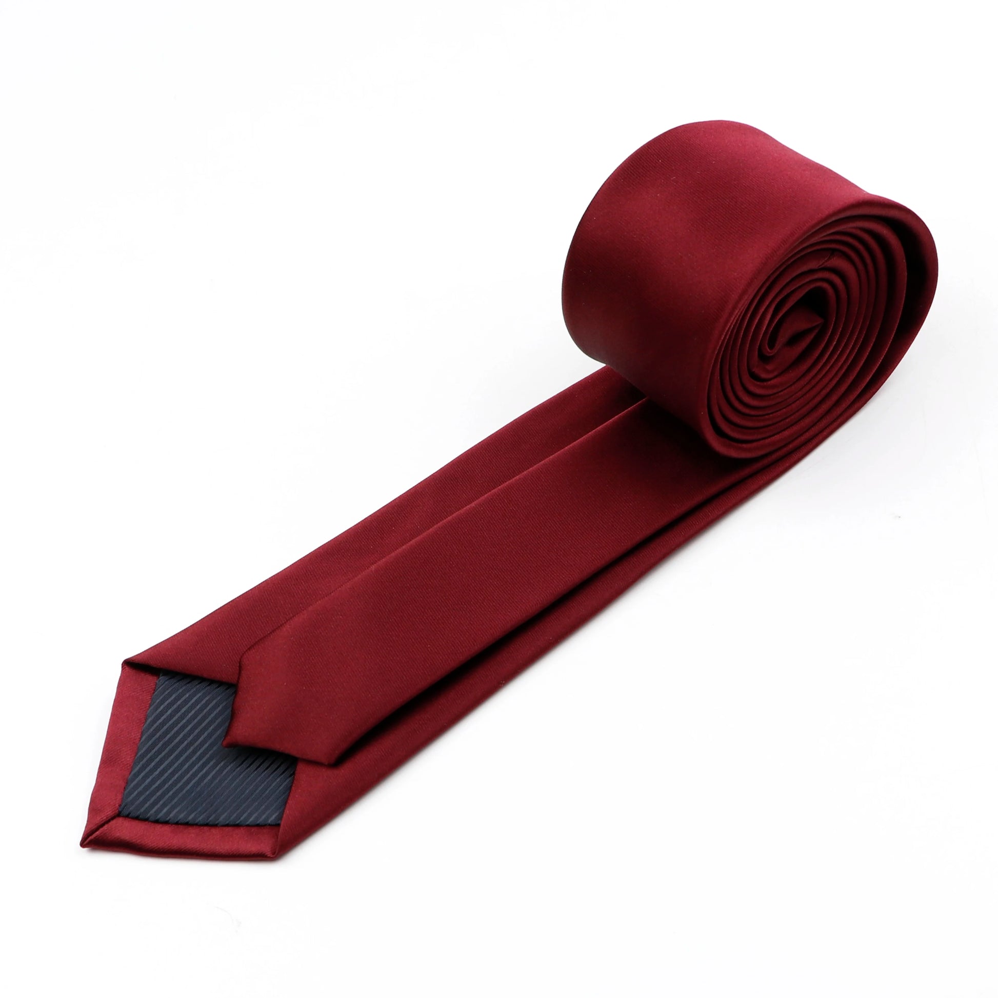 Classic Solid Color Ties For Men 6CM Casual Skinny Polyester Necktie Cravat Red Black Blue Candy Color Daily Shirt Accessory San Remo