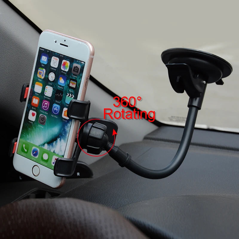 Universal Car Holder Cell Phone Holder For Iphone 7  6s plus SE Stand Support for Samsung Flexible Mobile Phone Holder For Sony San Remo