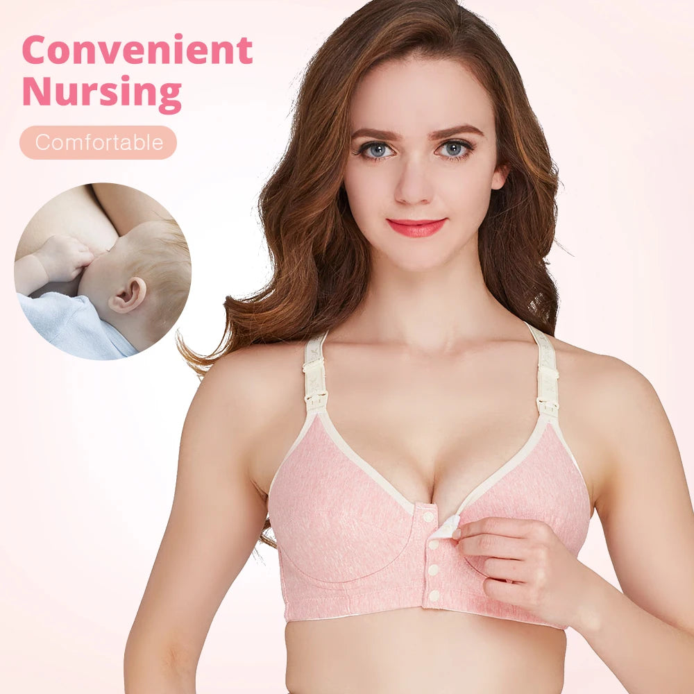 SLAIXIU Nursing Bra Maternity Pregnancy Breast Feeding Bras For Women BraMaternity Panties Underwear Panties Set Sports Nursing San Remo