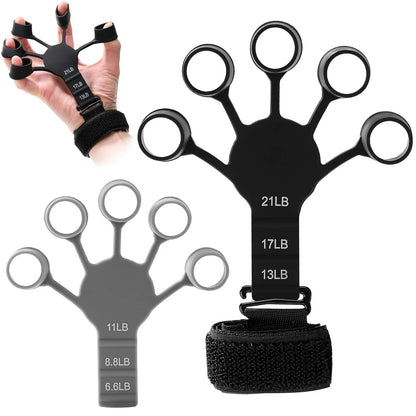 Adjustable Heavy Hand Gripper Finger Rehabilitation Fitness Hand Exerciser Grip
