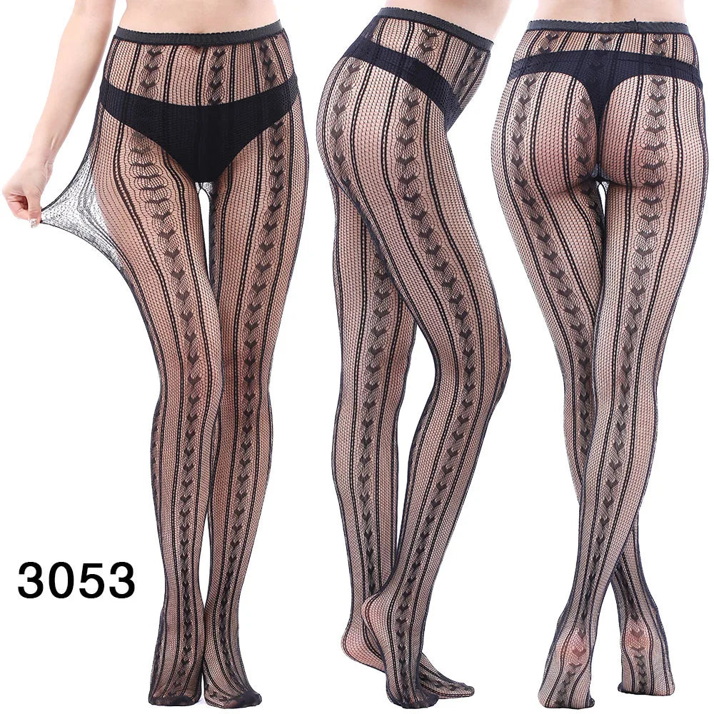 DOIAESKV Women Bodystocking Sexy Lingerie Pantyhose Erotic Lingerie Body Stockings Of Large Size Tights Plus Size Women Tights