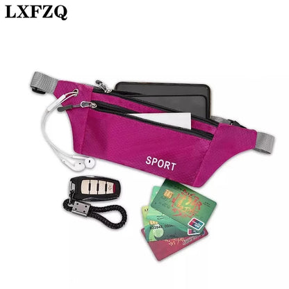 LXFZQ Heuptas Waist Bum Bag Women Fanny Pack Belt Money For Jogging Cycling Phones Sport Running Waterproof Waist Bag Purse