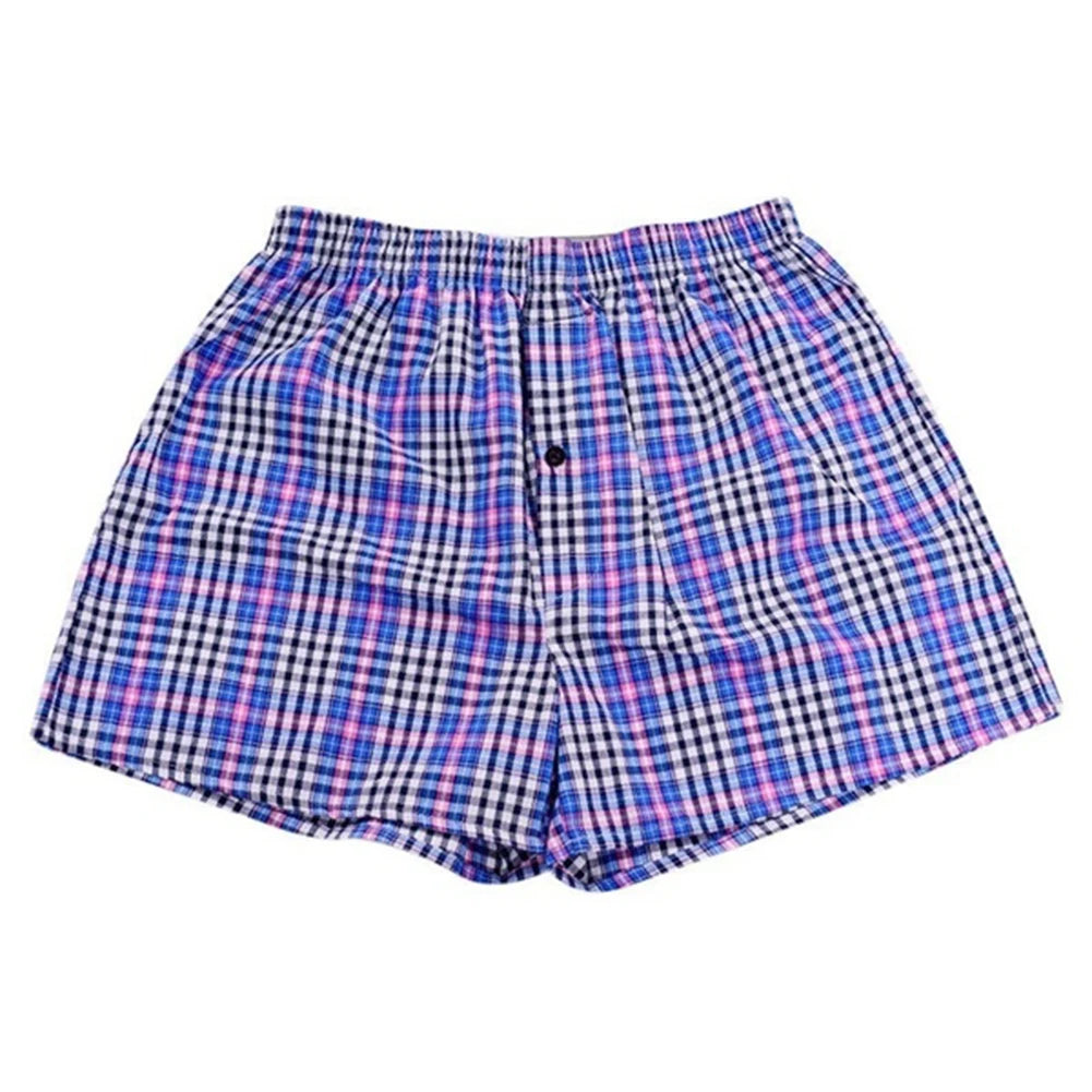 man underwear men Men's Shorts Pocket Beach Pants Casual Plaid Cotton Shorts Arroyo мужское нижнее белье San Remo