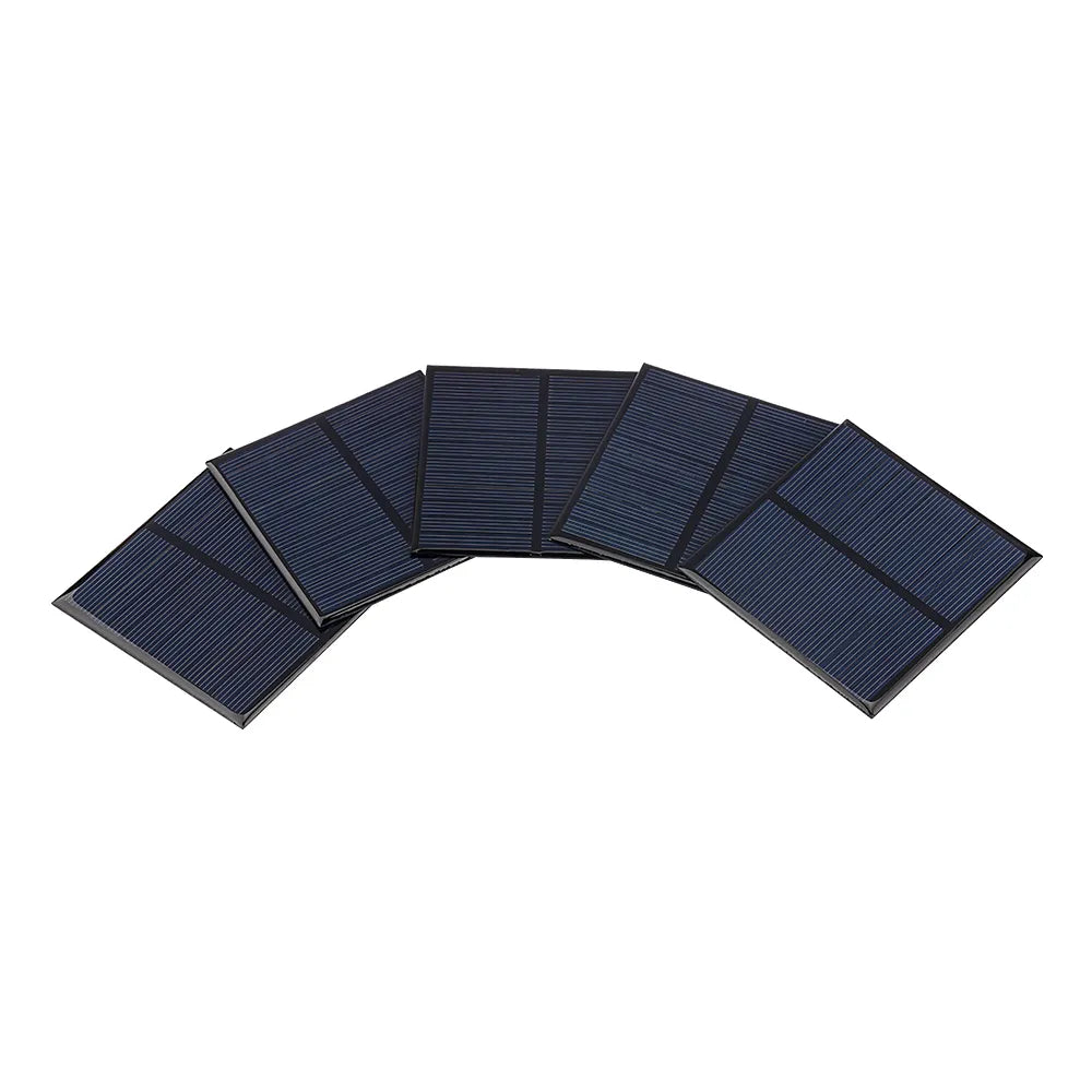 SUNYIMA 5PCS 6V 150mA 80*80mm Solar Panels Polycrystalline Silicon Solar Panel DIY Battery Power Charge Module Mini Solar San Remo