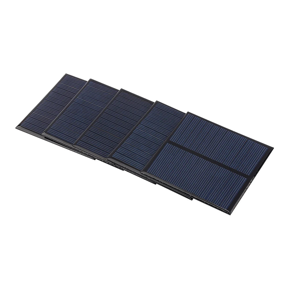 SUNYIMA 5PCS 6V 150mA 80*80mm Solar Panels Polycrystalline Silicon Solar Panel DIY Battery Power Charge Module Mini Solar San Remo