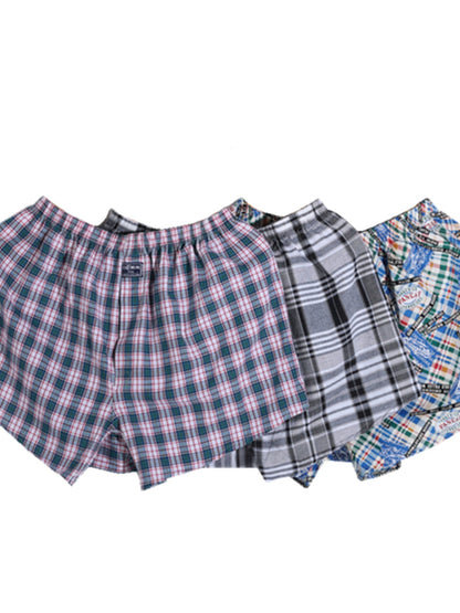 Extra Large Loose-Fitting Loungewear Youth 100% Cotton Briefs