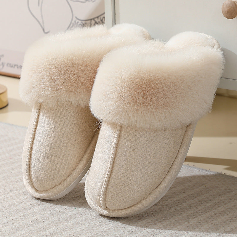 Women's Suede Winter Cotton Slippers San Remo