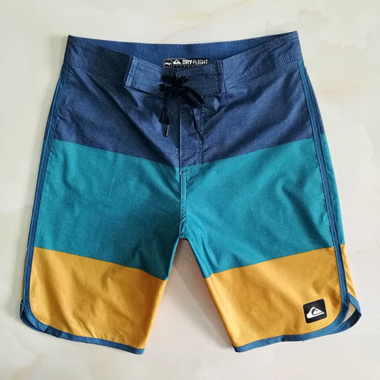 Summer Beach Pants Men's Quick-Drying Loose Elastic Casual Plus Size Surfing Swimming Cross-Border Foreign Trade Half Length Shorts