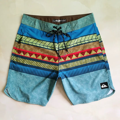 Men's Quick-Dry Beach Shorts - Stretch Swim Trunks