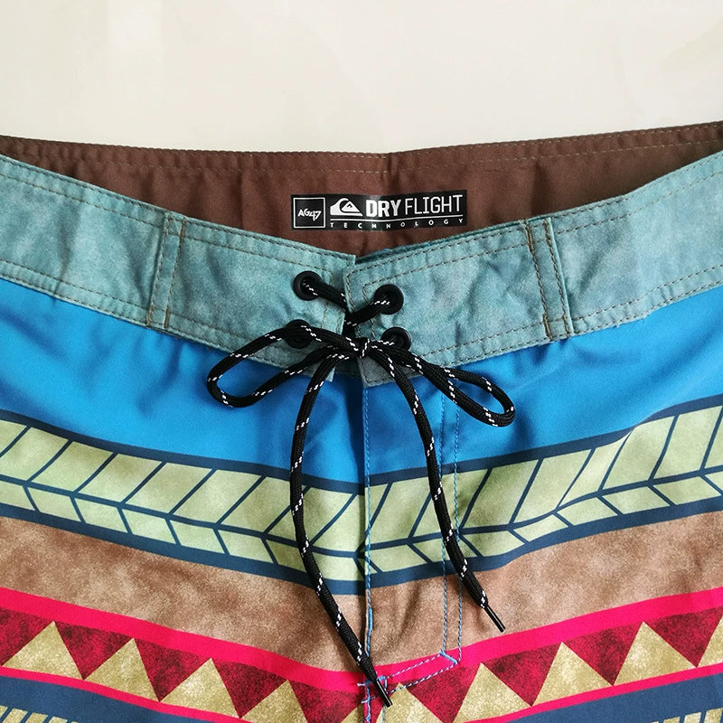 Quiksilver Cross-Border Foreign Trade New Stretch Quick-Drying Summer Men's Trousers Fashion European and American Matai Beach Pants