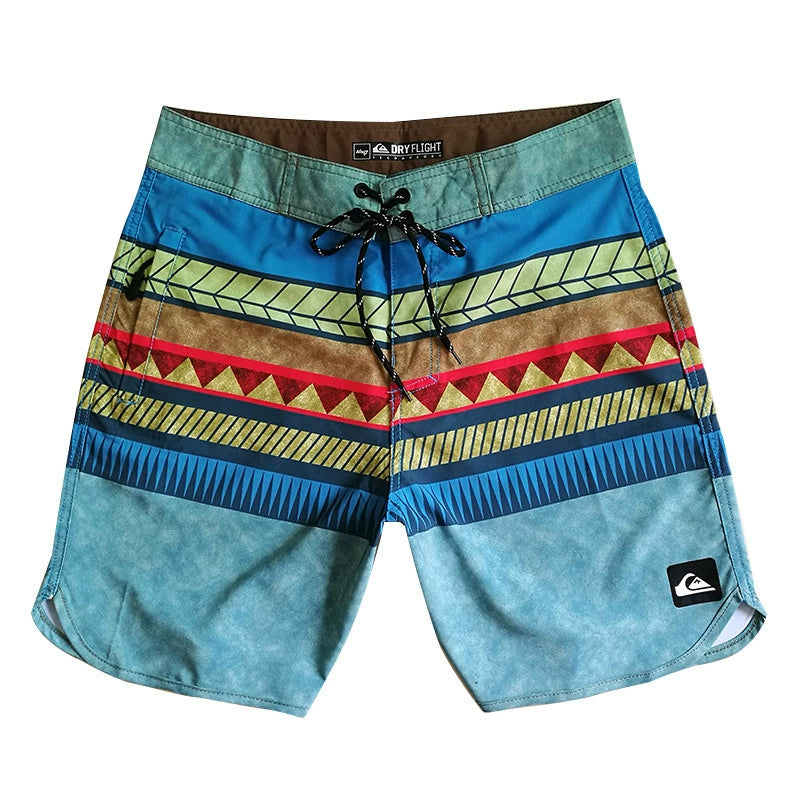 Quiksilver Cross-Border Foreign Trade New Stretch Quick-Drying Summer Men's Trousers Fashion European and American Matai Beach Pants