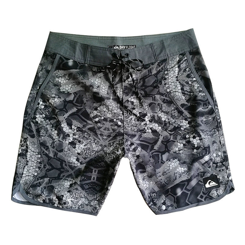 Quiksilver Cross-Border Foreign Trade New Stretch Quick-Drying Summer Men's Trousers Fashion European and American Matai Beach Pants