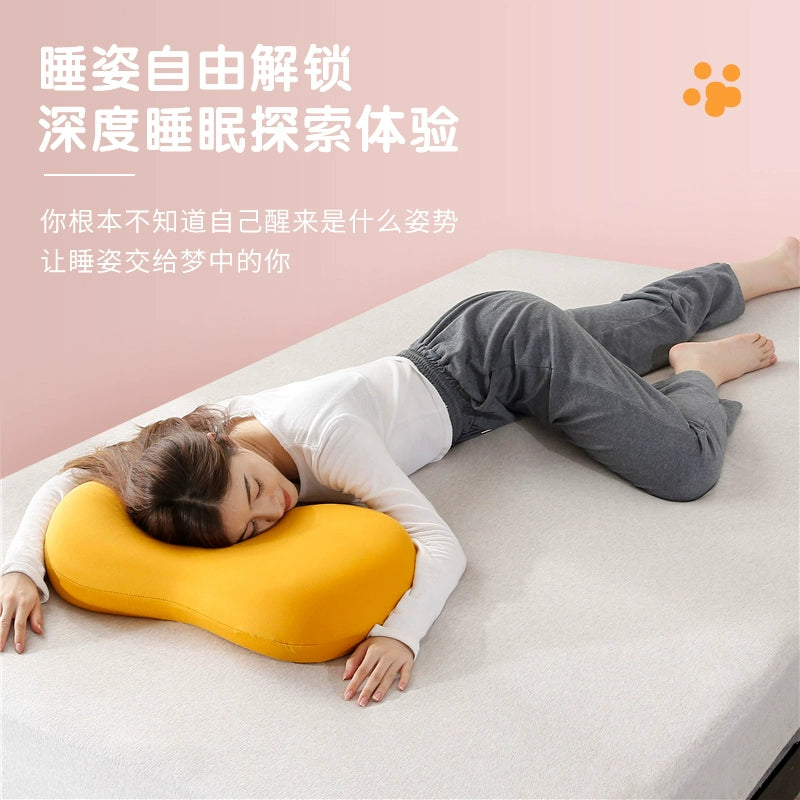 Suning Genuine Cat Belly Pillow Cervical Spine Protection Sleep Helping Pillow Men's and Women's Super Soft Memory Foam Cat Belly Pillow 1816 San Remo Shops