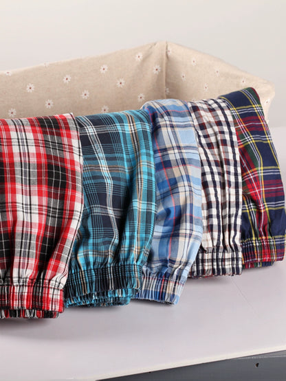 Extra Large Loose-Fitting Loungewear Youth 100% Cotton Briefs