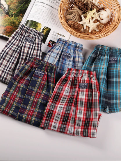 Extra Large Loose-Fitting Loungewear Youth 100% Cotton Briefs