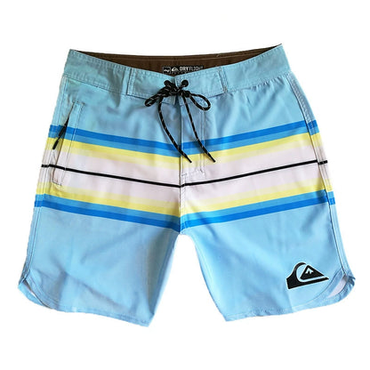 Men's Quick-Dry Beach Shorts - Stretch Swim Trunks
