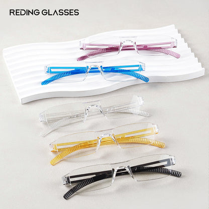 Integrated Reading Glasses, Clear Lenses