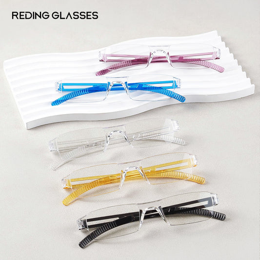 Integrated Reading Glasses, Clear Lenses