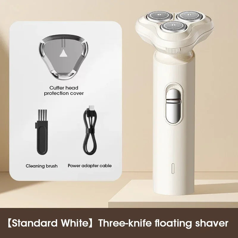 Electric Shaver for Men Facial Care Facial Care Beard Cleaning Multifunctional Washable Rechargeable Family Travel Outdoor