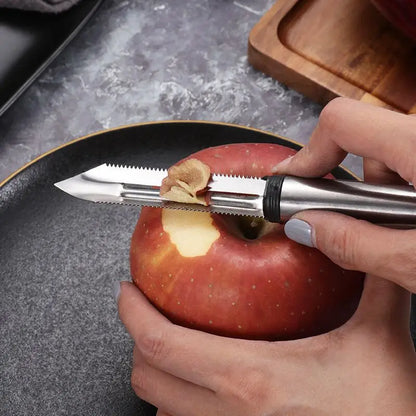 Stainless Steel Peeling Knife Fruit Peeler Household Fruit and Vegetable Melon and Fruit Planer Fruit Knife Peeler
