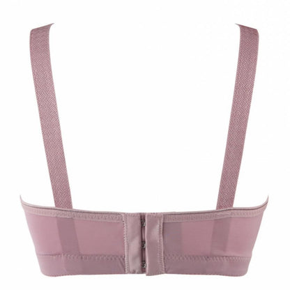 C Cup Wireless Push Up Bra Cotton Wire Free Plus Size