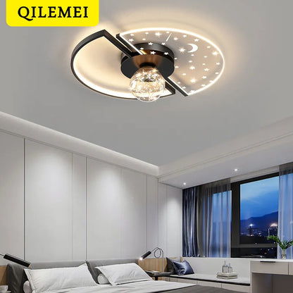 Nordic Bedroom LED Ceiling Lights Atmosphere Living Room LED Ceiling Lamp 2023 New Simple Master Bedroom Lighting Home Fixtures San Remo Shops