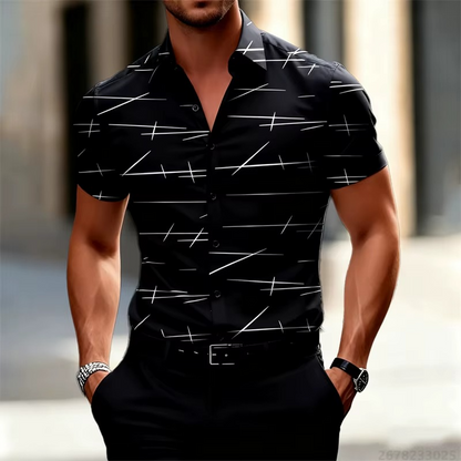 slim lapel shirt