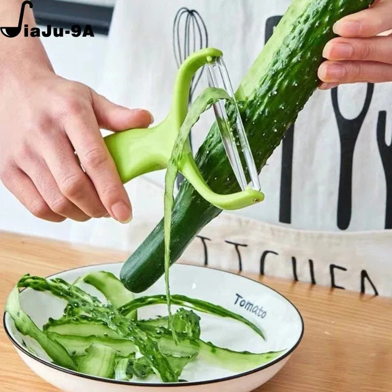 1pcs Cabbage Grater Vegetables Fruit Stainless Steel Large Peeler Grater Wide Mouth Peeler Kitchen Accessories Vegetable Slicer