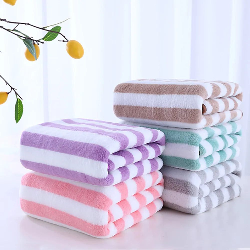 Hotel Spa Bath Towel Quick-drying Bath Towels Natural Ultra Absorbent Eco-Friendly Beach Towel Bathroom Sets 35x75cm San Remo Shops