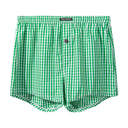 4 Pcs Men's Loose Cotton Boxer