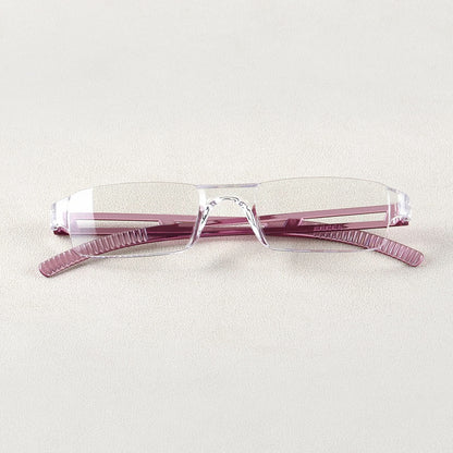 Integrated Reading Glasses, Clear Lenses