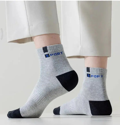 5 Paar Baumwollsocken, atmungsaktiv, hochelastisch
