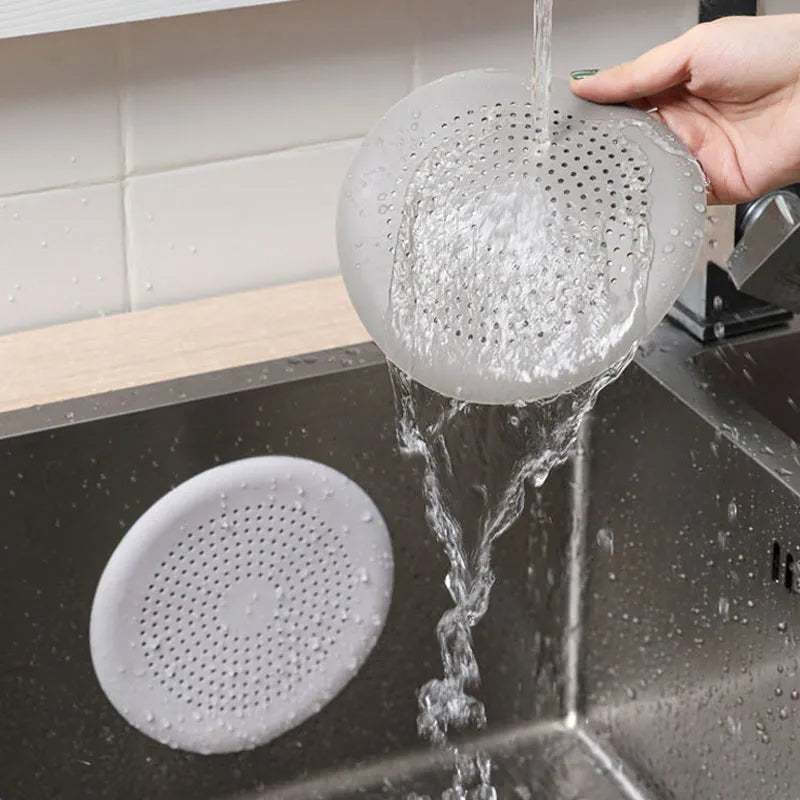 Shower Floor Drain Hair Stopper Catcher Kitchen Sink Plug Anti-blocking Bathtub Strainer Sewer Outfall Filter Bathroom Supplies San Remo Shops