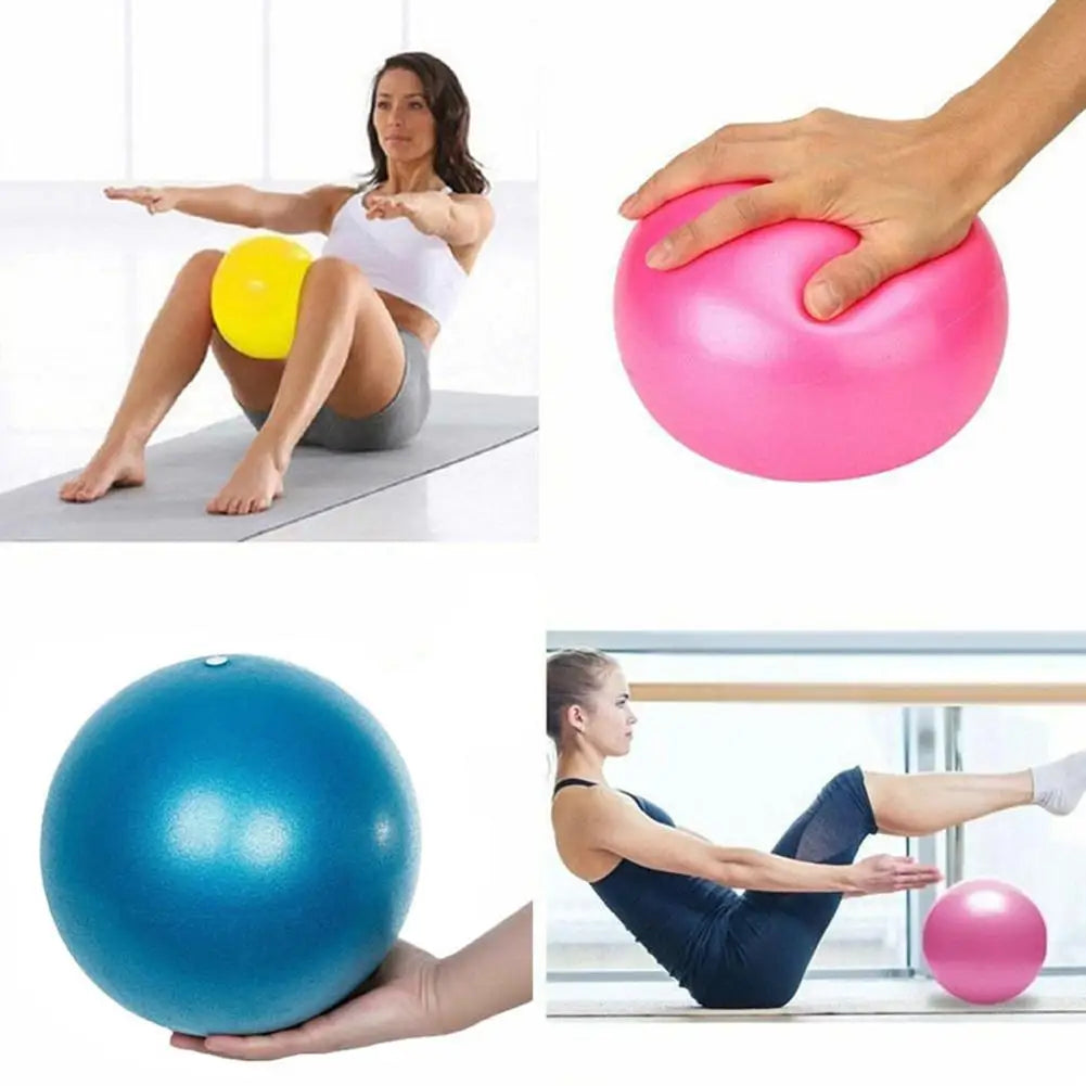 25cm Pilates Yoga Ball Gymnastic Fitness Ball Balance Exercise Gym Fitness Yoga Core Ball Indoor Training Yoga Ballet Ball San Remo Shops