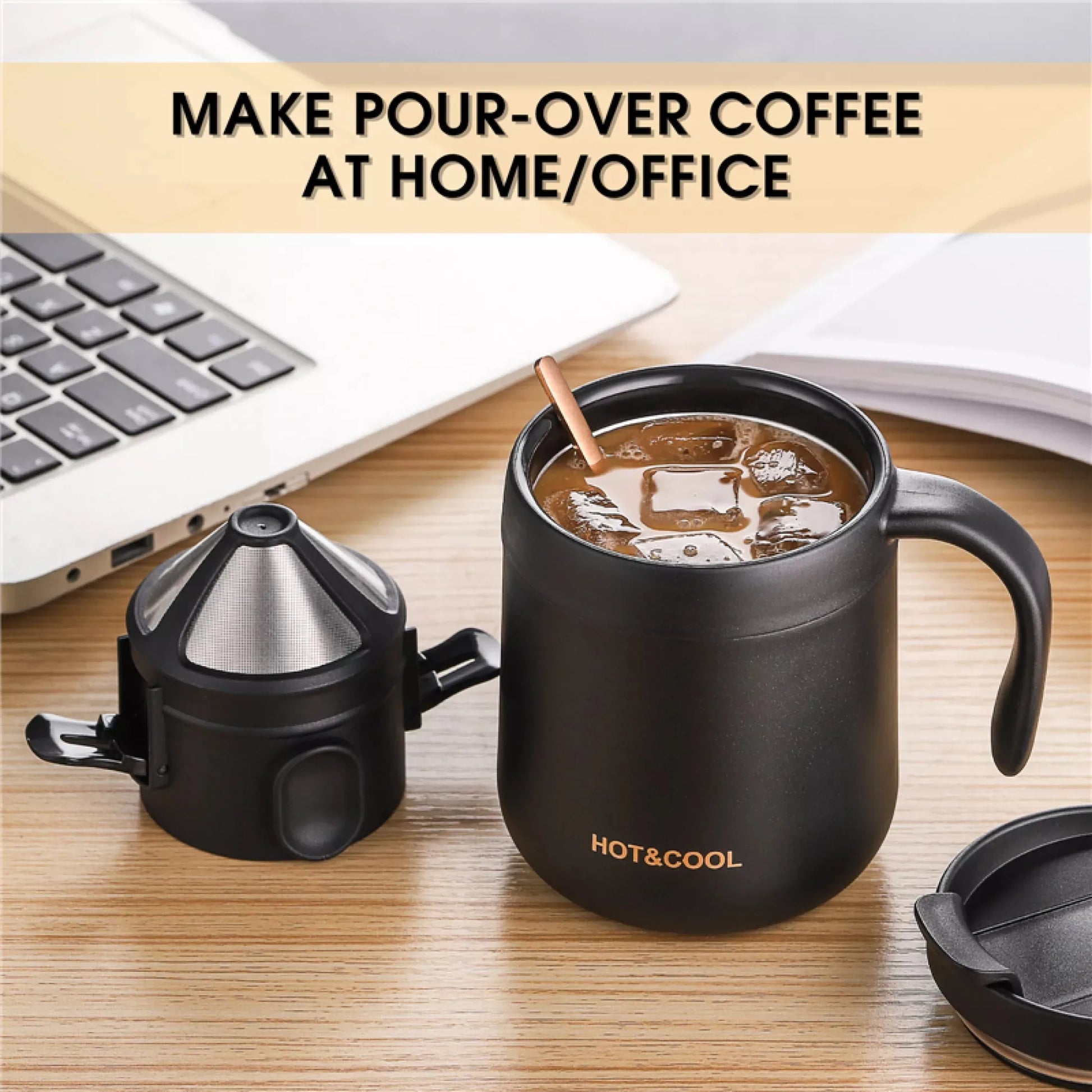 304 Stainless Steel Portable Coffee Filter Drip Coffee Tea Holder Reusable Mug Coffee Dripper Tea Cup Set Coffee Pot Coffeeware San Remo