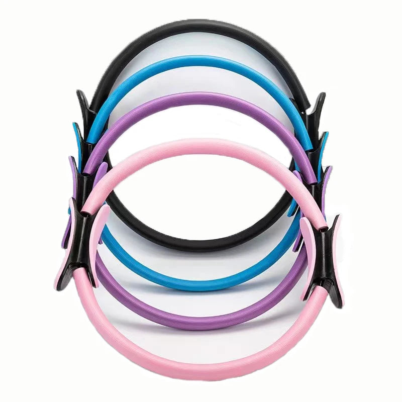 Yoga Fitness Ring Circle Pilates Women Girl Exercise Home Resistance elasticity Yoga Ring Circle Gym Workout Pilates Accessories San Remo Shops