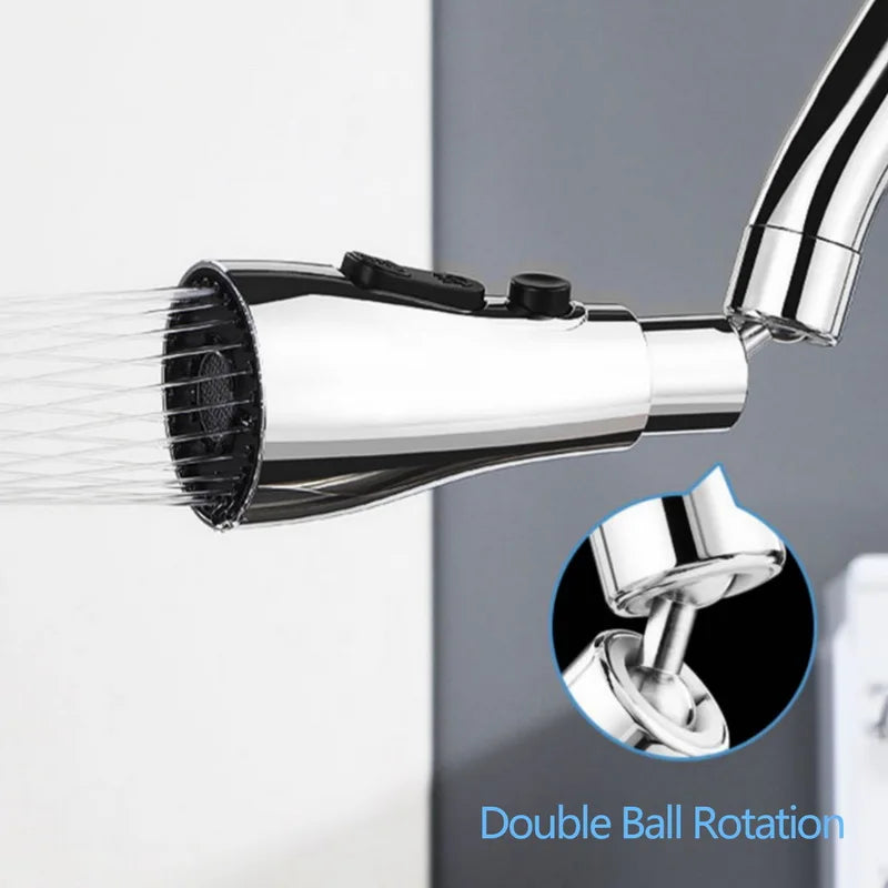 Universal 360° Rotate Kitchen Faucet Extender Aerator Plastic Splash Filter Kitchen Washbasin Faucet Bubbler Nozzle Aerator San Remo Shops