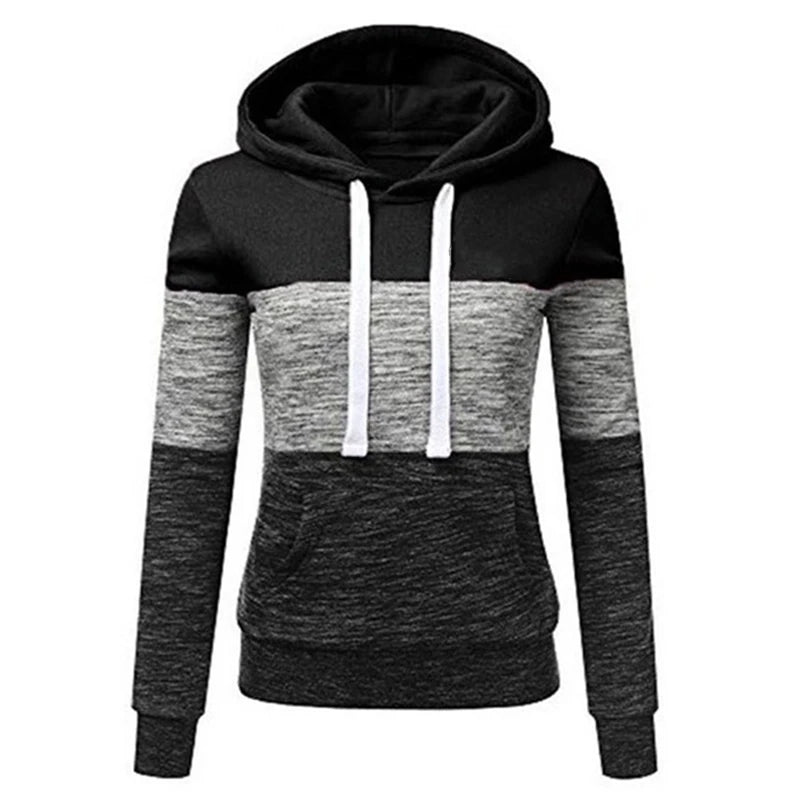 Women's Tricolor Sweatshirt Pullovers Woman Clothing Graphic Sweatshirts New Hoodies and Sweatshirts Hooded Shirt Hoody Clothes