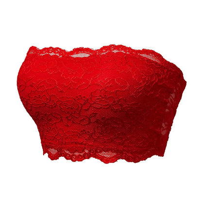Lace Strapless Bra
