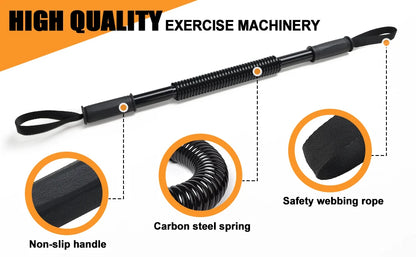 Power Twister Flex Bar - Black Upper Body Weight Machine