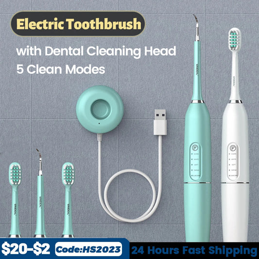 Electric Toothbrush Houseehold Whitening IPX7 Waterproof Toothbrushes Automatic Tooth Brush Dental Calculus Remover Dental San Remo